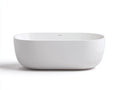 Baignoire îlot 170×80×58 cm – acrylique blanc – style moderne pour salle de bain